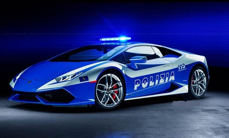  Lamborghini Huracan (Police Expensive car)